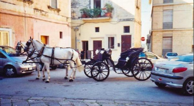 Tricase - Un suggestivo scorcio di piazza Don Tonino Bello
